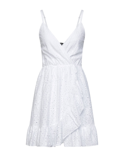 Vanessa Scott Short Dresses In White