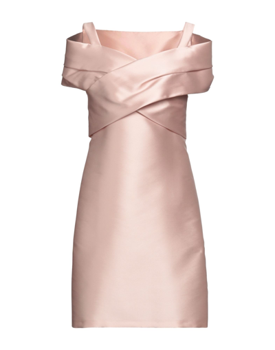 Alberta Ferretti Midi Dresses In Rosado