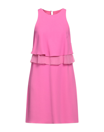 Emporio Armani Short Dresses In Pink