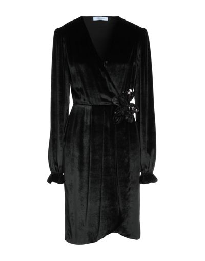Blumarine Midi Dresses In Black