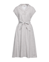 Peserico Midi Dresses In Beige