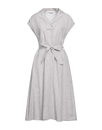 Peserico Midi Dresses In Beige