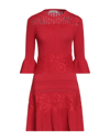 Valentino Short Dresses In Red