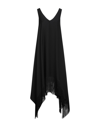 P.a.r.o.s.h Midi Dresses In Black