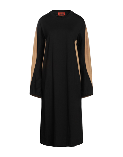 Colville Midi Dresses In Black