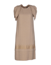 Byblos Midi Dresses In Beige