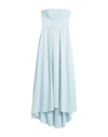 CLOSET CLOSET WOMAN MIDI DRESS SKY BLUE SIZE 12 RECYCLED POLYAMIDE