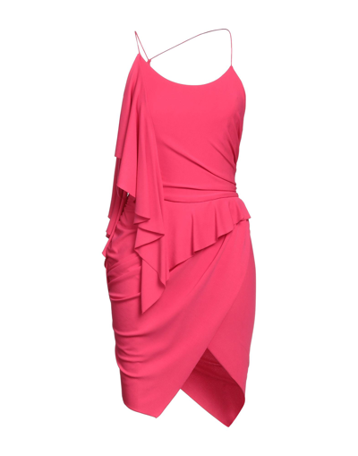 Alexandre Vauthier Short Dresses In Pink
