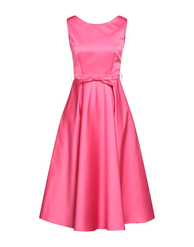 P.a.r.o.s.h Midi Dresses In Pink
