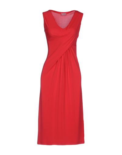Blugirl Blumarine Midi Dresses In Red