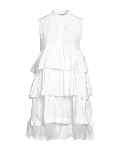 Via Delle Rose Short Dresses In White