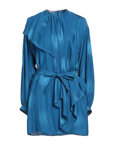 Stella Mccartney Short Dresses In Blue