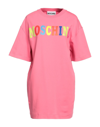 Moschino Short Dresses In Pink