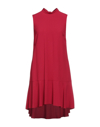 RED VALENTINO RED VALENTINO WOMAN SHORT DRESS RED SIZE 2 ACETATE, VISCOSE