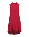 Red Valentino Short Dresses In Red