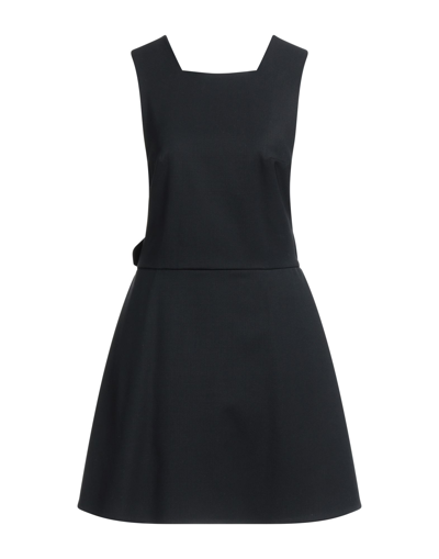 Patou Short Dresses In Black