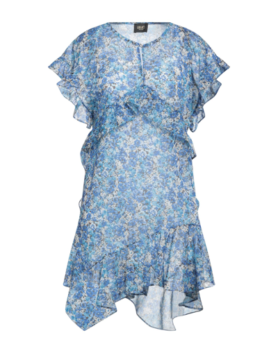 Liu •jo Short Dresses In Blue