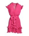 Space Simona Corsellini Short Dresses In Pink