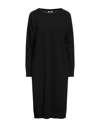 Peserico Midi Dresses In Grey