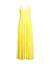 Jucca Long Dresses In Yellow
