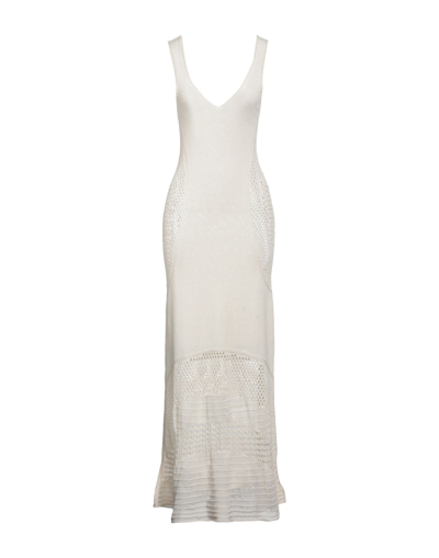 Akep Long Dresses In Ivory