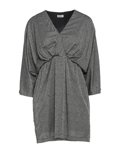 Liu •jo Short Dresses In Grey