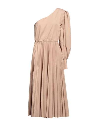 Federica Tosi Long Dresses In Beige