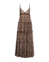 Gaelle Paris Long Dresses In Beige