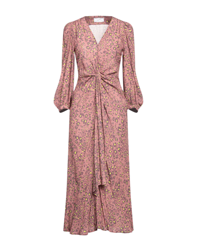 Soallure Long Dresses In Pink