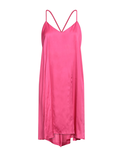 Haveone Short Dresses In Fuchsia