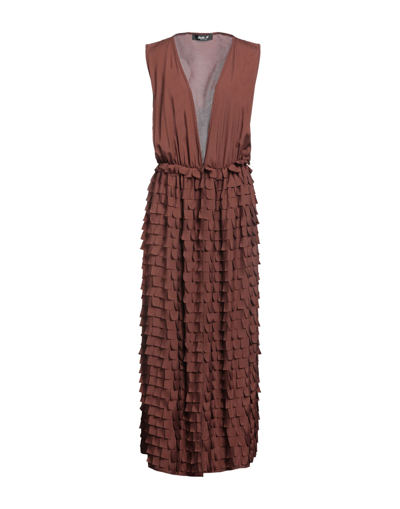 Giulia N Midi Dresses In Brown