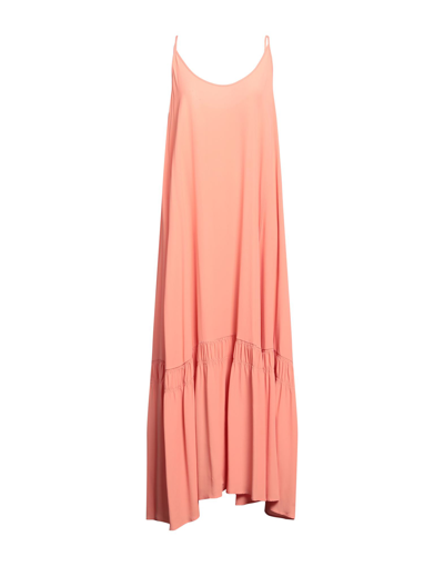 Semicouture Long Dresses In Pink
