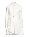 Red Valentino Short Dresses In White