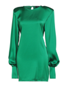 Giulia N Short Dresses In Green