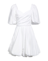 Space Simona Corsellini Short Dresses In White
