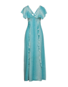 Soallure Long Dresses In Blue