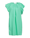 Tela Short Dresses In Green