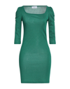 Soallure Short Dresses In Green
