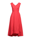 Closet Midi Dresses In Red