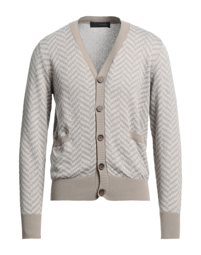 Tagliatore Cardigans In Beige