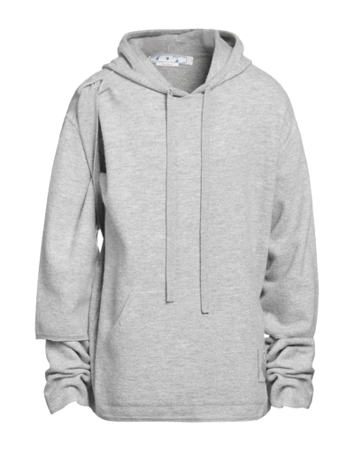 Off-white Man Sweater Light Grey Size Xs Wool