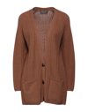 Trussardi Cardigans In Brown