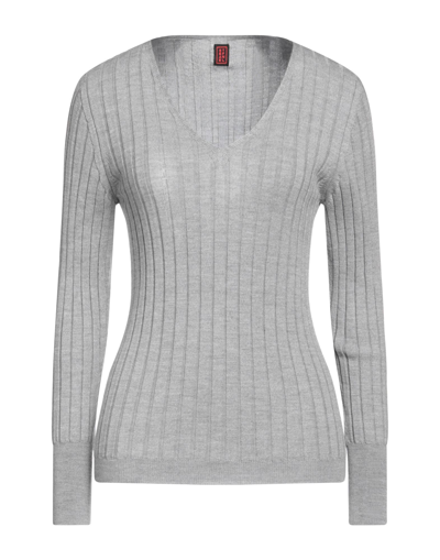 Stefanel Sweaters In Light Grey