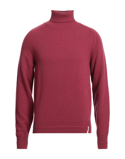 Brooksfield Turtlenecks In Garnet