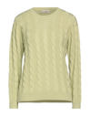 CASHMERE COMPANY CASHMERE COMPANY WOMAN SWEATER LIGHT GREEN SIZE 8 WOOL, CASHMERE