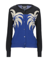 Boutique Moschino Cardigans In Blue