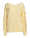 American Vintage Sweaters In Light Yellow