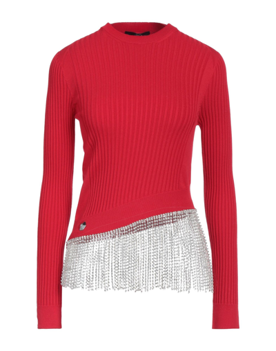 Philipp Plein Sweaters In Red