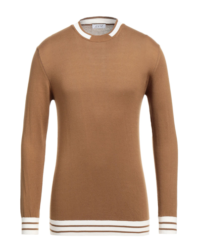 Exte Sweaters In Beige