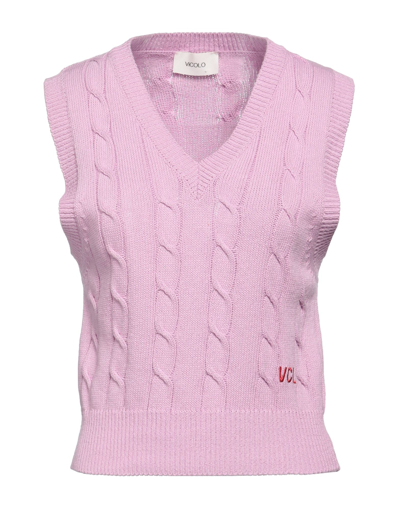 Vicolo Sweaters In Pink